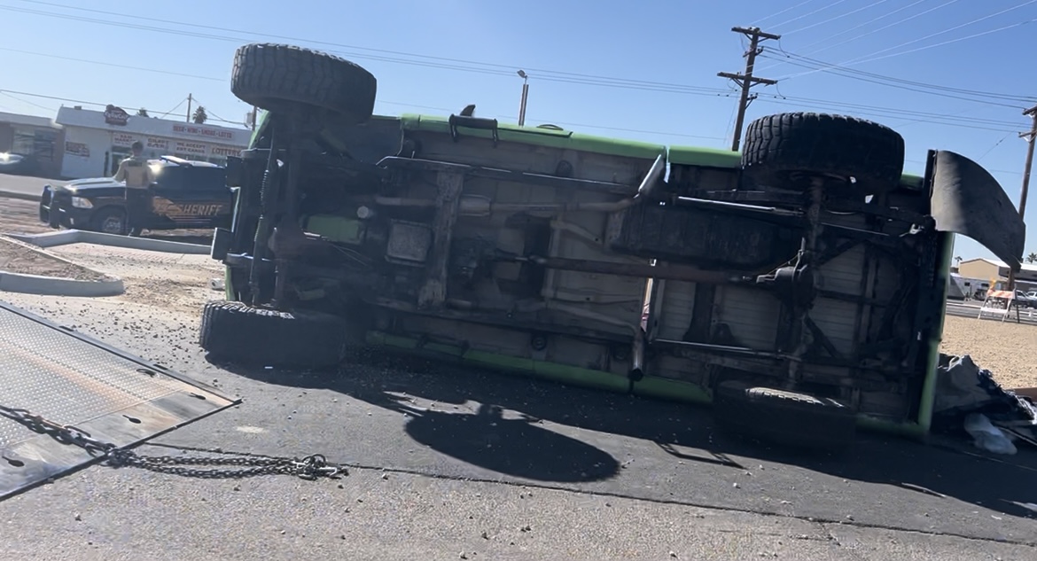 Major Crash on Westbound Apache Trail in Apache Junction Backs Up Traffic