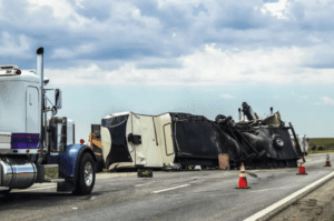 Semi truck fatal accident