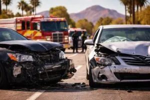 car crash needing an arizona car accident lawyer